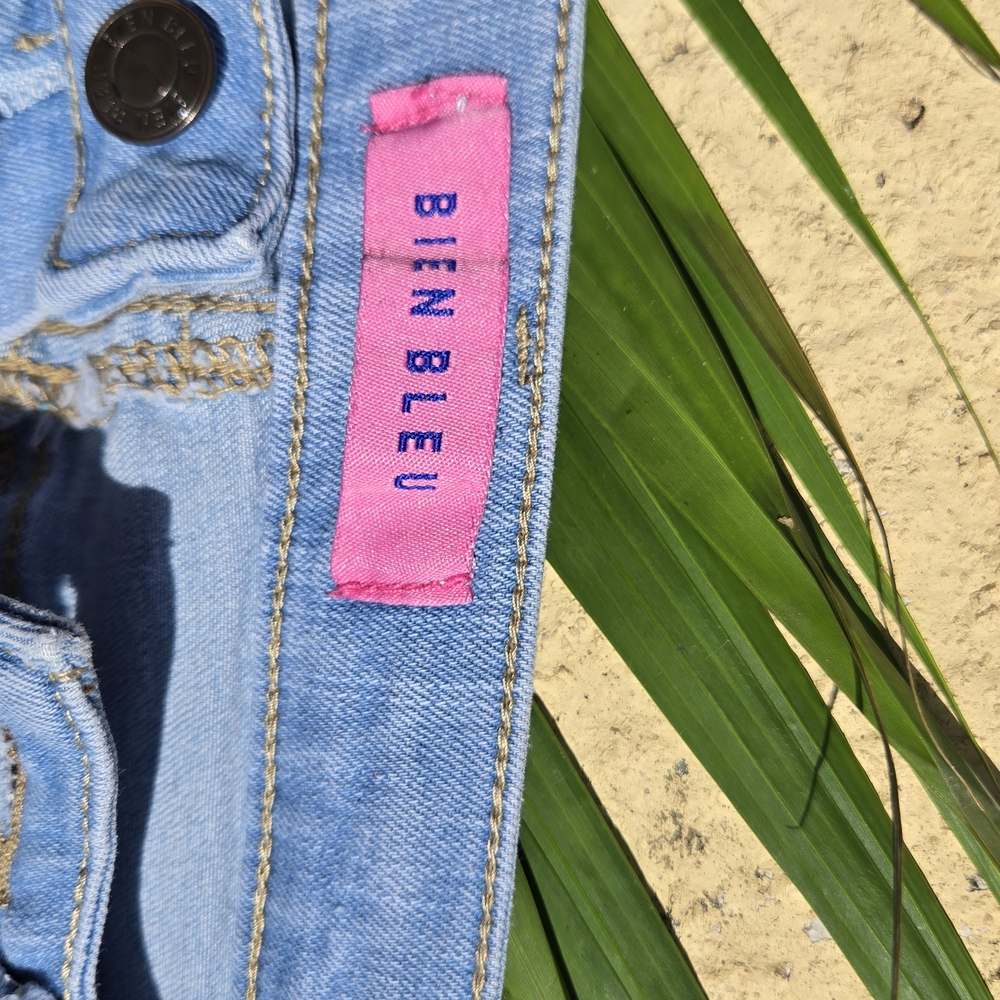 Distressed Light Blue Jeans - Picture 2 of 3
